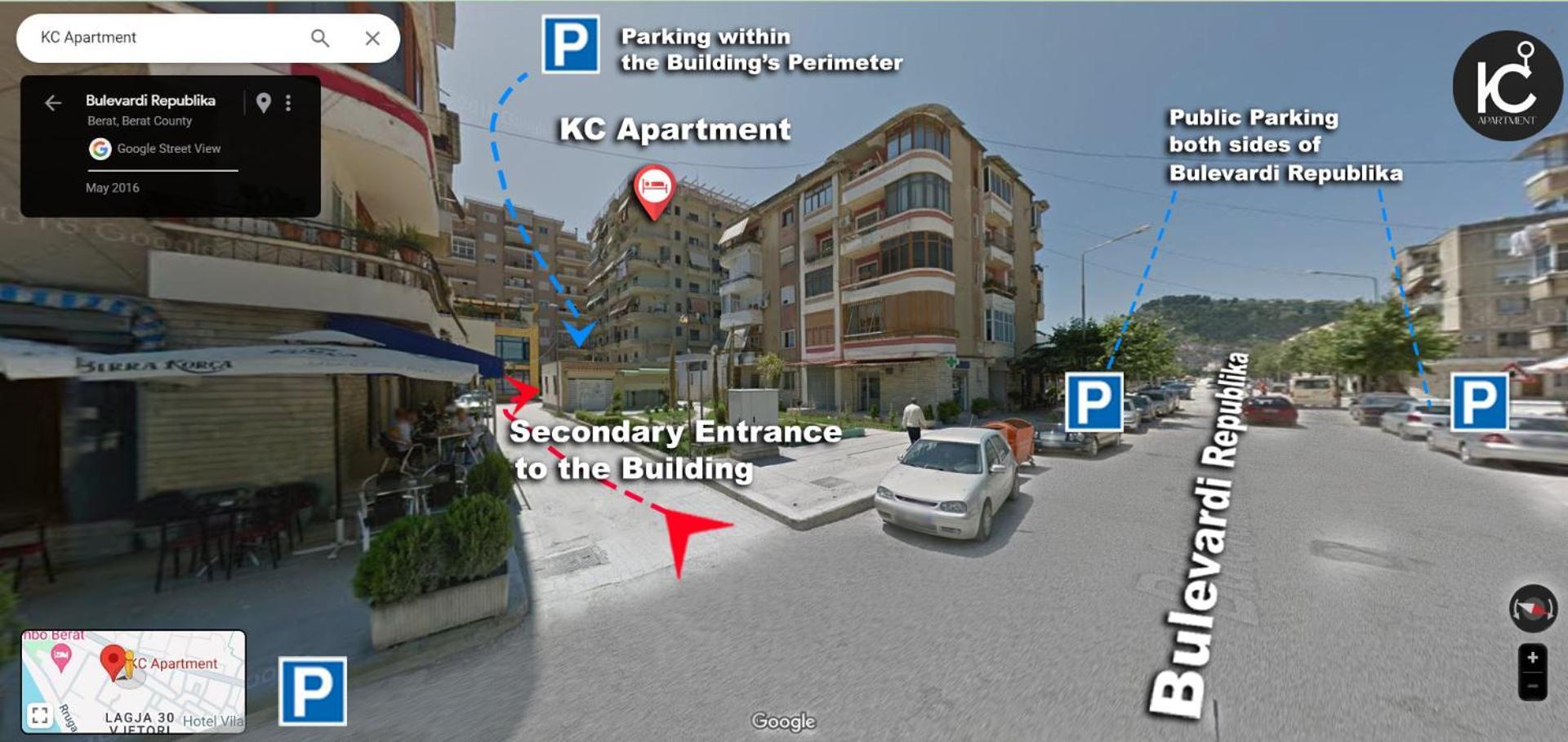 Kc Apartment Berat Buitenkant foto