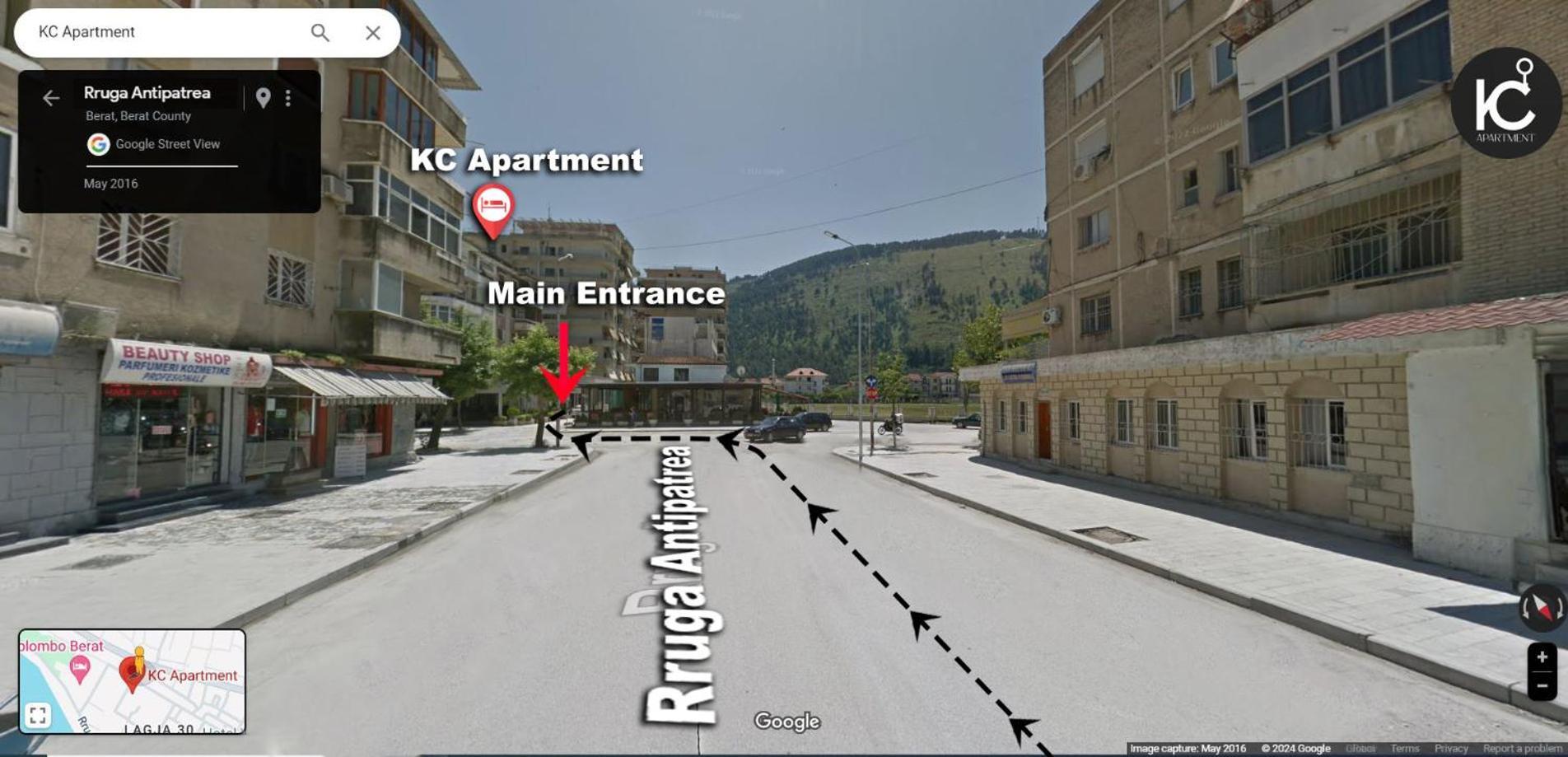 Kc Apartment Berat Buitenkant foto